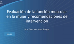 Evaluación de la función muscular en la mujer y recomendaciones de intervención