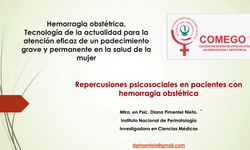 Repercusiones psicosociales en pacientes con hemorragia obstétrica