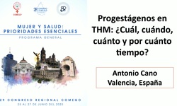 Progestagenos en THM: ¿Cuál, cuándo, cuánto y por cuánto tiempo?