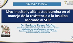 Myo-inositol y Alfalactoalbumina, en el manejo de la resistencia a la insulina asociada al SOP