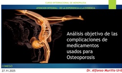 Conferencia especial: Análisis objetivo de las complicaciones de medicamentos