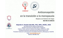 Anticoncepción en la etapa de transición a la menopausia