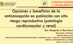 Anticoncepción en población con alto riesgo reproductivo