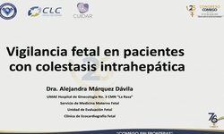 Vigilancia fetal en pacientes con colestasis intrahepatica