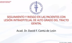 Seguimiento y riesgo en las pacientes con lesión intraepitelial de alto grado del tracto genital